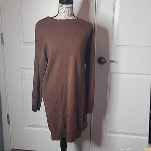 NWT n:Philanthropy Brown Zorian Oversized Sweater Dress Small